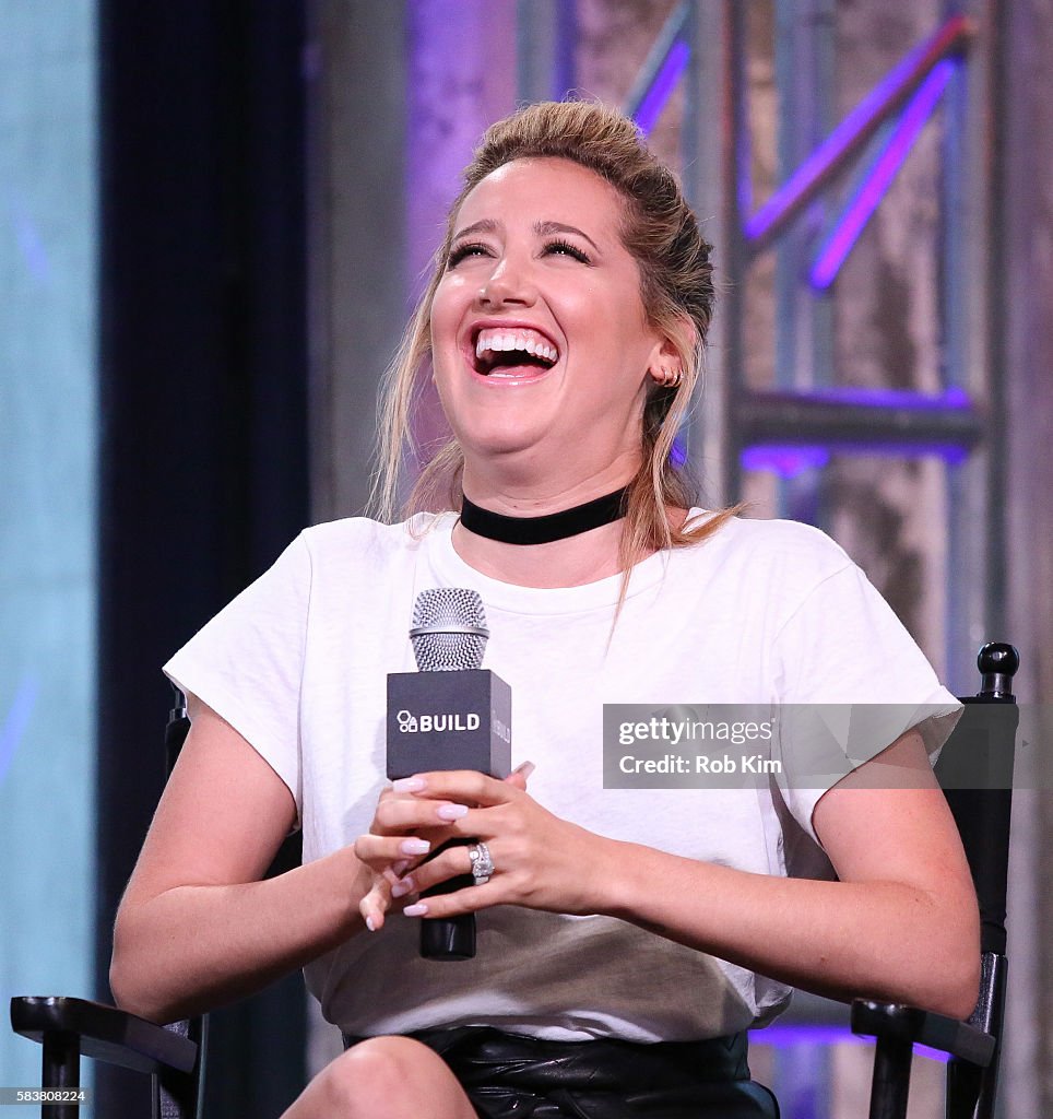 AOL Build Presents Jason Biggs, Ashley Tisdale And Jenny Mollen Discussing Their New Film "Amateur Night"