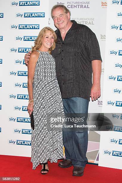 Mary Decker and Richard Slaney arrive for the premiere of Sky Atlantic original documentary feature "The Fall" at Picturehouse Central on July 27,...