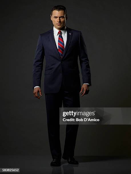 Walt Disney Television via Getty Images's "Designated Survivor" stars Adan Canto as Aaron Shore.