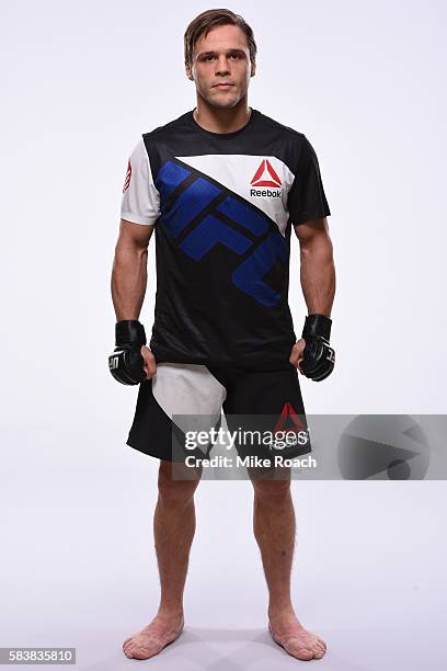 Michael Graves poses for a portrait during a UFC photo session at Sheraton Atlanta Hotel on July 26, 2016 in Atlanta, Georgia.