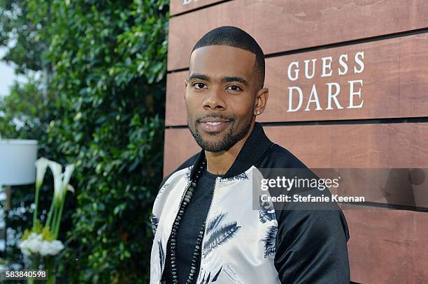 Mario Dewar Barrett attends GUESS Dare + Double Dare Fragrance Launch at Ysabel on July 27, 2016 in West Hollywood, California.