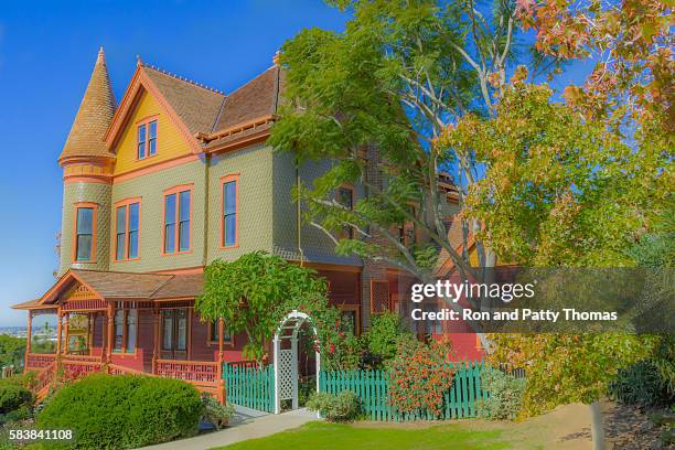 historic heritage county park  near old town san diego(p) - san diego county stock pictures, royalty-free photos & images