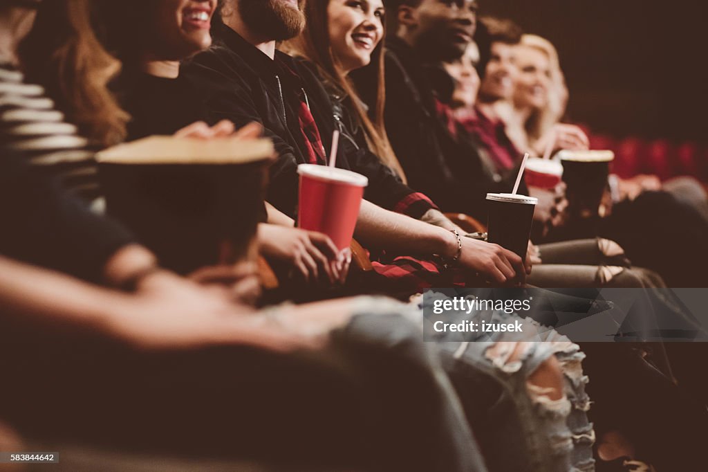 Group of people in the cinema