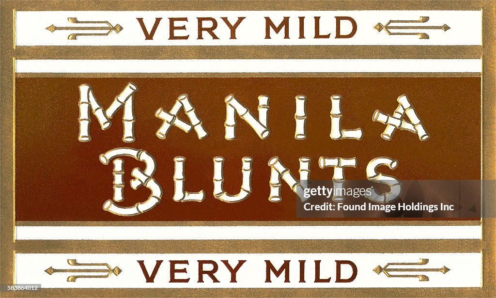 Cigar Box Graphics, Manila Blunts