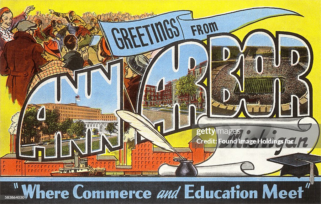 Greetings from Ann Arbor, Michigan, Where Commerce and Education Meet