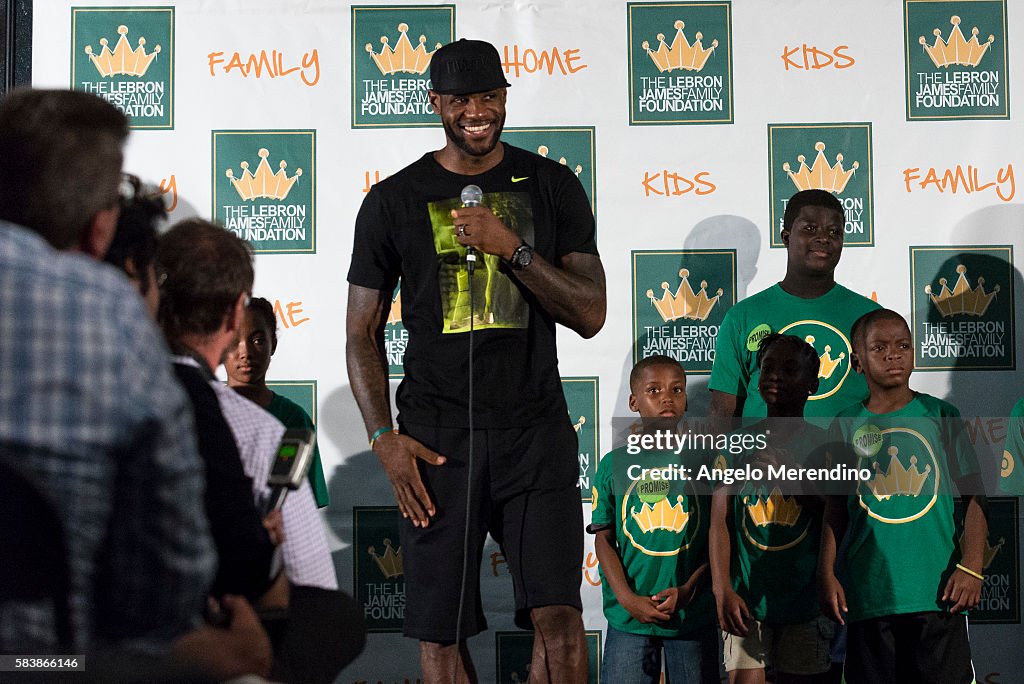 Cleveland - Basketball - LeBron James Welcome Home