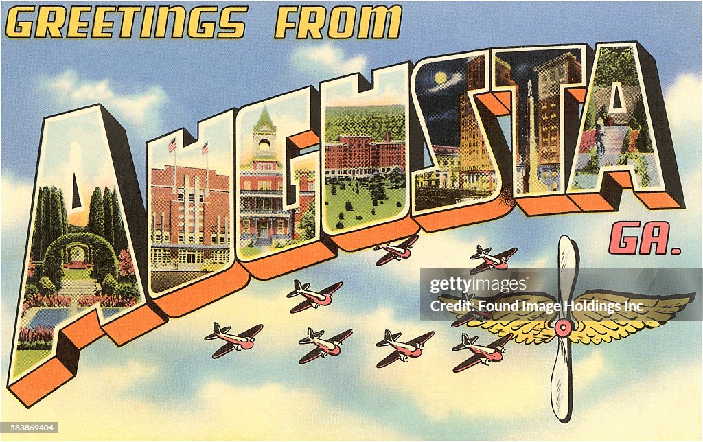 Greetings from Augusta, Georgia