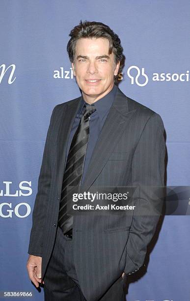 Actor Peter Gallagher arrives to the Alzheimer's Association's 15th Annual "A Night at Sardi's" fundraiser and awards dinner at the Beverly Hilton...