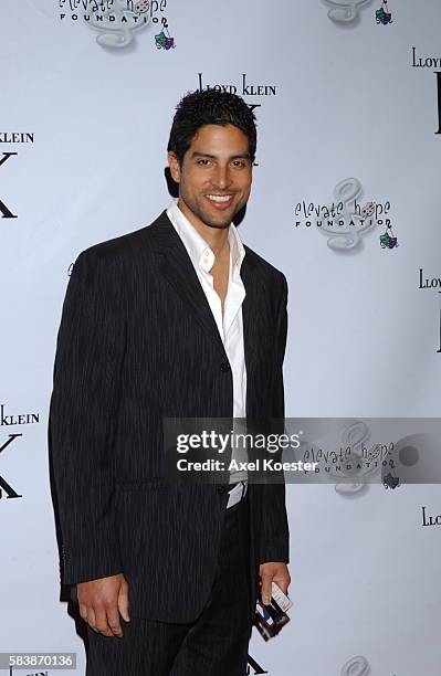 Actor Adam Rodriguez arrives to the Sheila and Lynn Marbry's Elevate Hope Foundation "Circle of Passion" pre-Oscar benefit event at the Pacific...