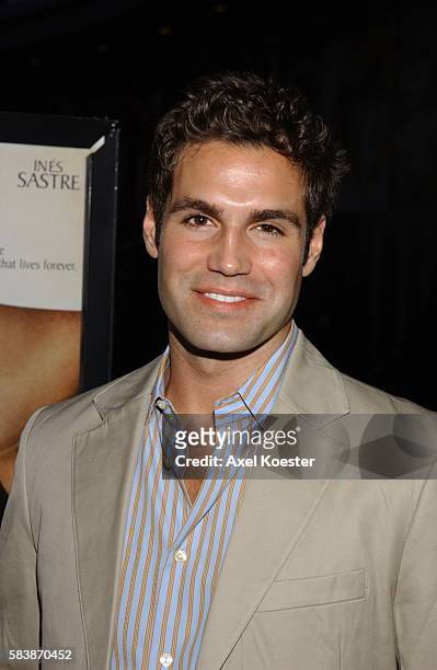 Actor Jordi Vilasuso arrives at the premiere for the movie "The Lost City" at the Arclight Cinerama Dome in Hollywood.