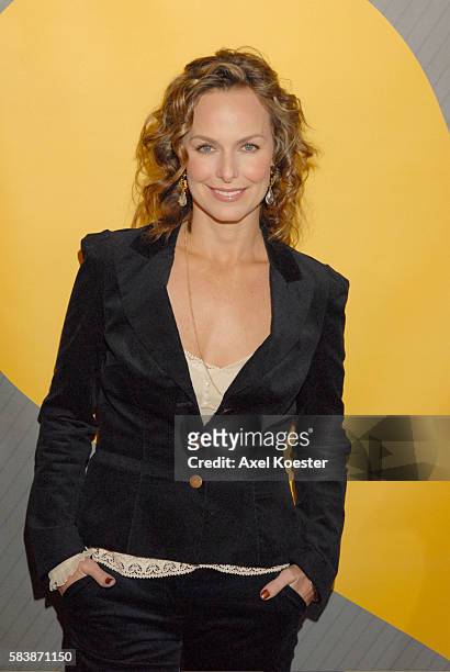 Actress Melora Hardin arrives at the NBC Winter 2007 Television Critics Association Press Tour All-Star Party at the Ritz-Carlton Huntington Hotel in...