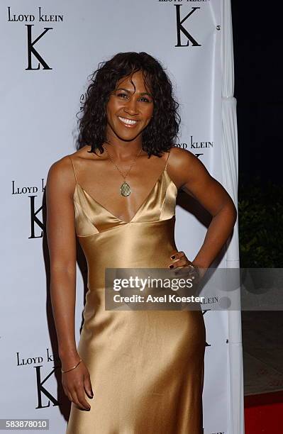 Actress Terri J. Vaughn arrives to the Sheila and Lynn Marbry's Elevate Hope Foundation "Circle of Passion" pre-Oscar benefit event at the Pacific...