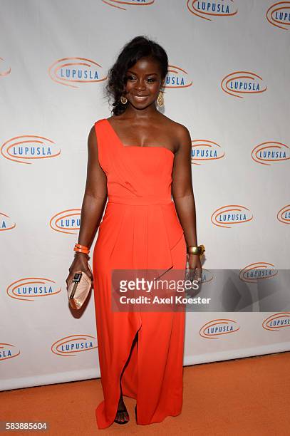 Erica Tazel arrives to the 14th Annual Lupus LA Orange Ball at the Beverly Wilshire Hotel in Beverly Hills Thursday evening. May is Lupus Awareness...