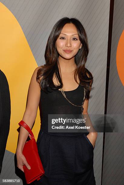 Actress Linda Park arrives at the NBC Winter 2007 Television Critics Association Press Tour All-Star Party at the Ritz-Carlton Huntington Hotel in...