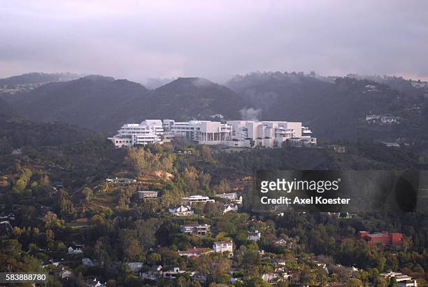 The Getty Center in Brentwood, Los Angeles, California.