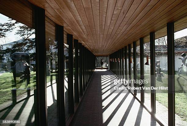 Covered Walkway in Louisiana Museum