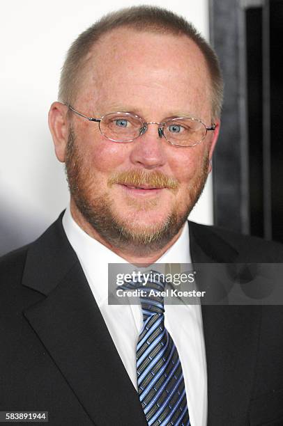 Screen writer Anthony Peckham arrives to the Los Angeles premiere of Warner Bros. Pictures' Invictus at the Academy of Motion Picture Arts and...