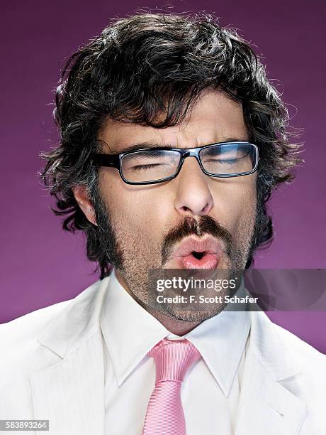 Jemaine Clement of Flight of the Conchords is photographed for Maxim Magazine in 2008. PUBLISHED IMAGE.