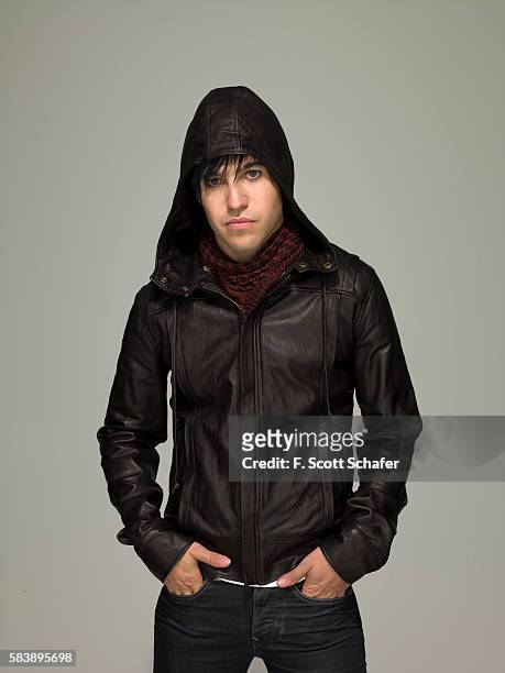 Pete Wentz of Fall Out Boy is photographed for Radar Magazine in 2008.