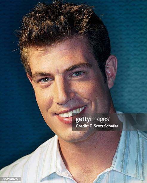 Football player Jesse Palmer is photographed for People Magazine in 2001.