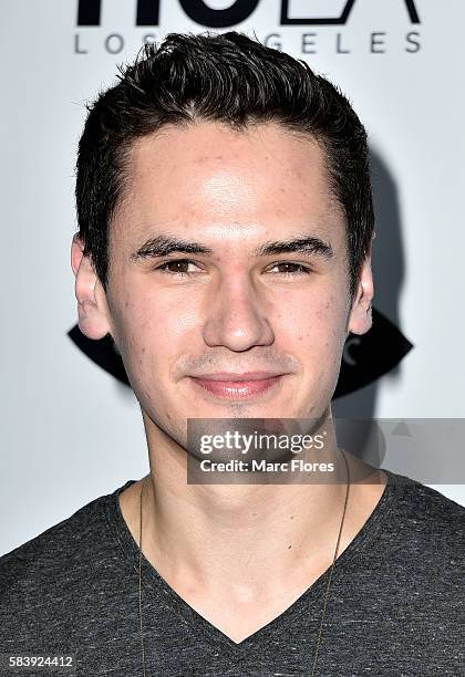 Monty Geer arrives at the 10 Year Anniversary with Beauty for a Cause Summer Toy Drive at Nail Garden on July 26, 2016 in Studio City, California.