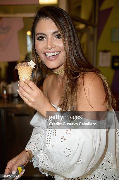 Chiquinquira Delgadoattends Dress for Success Taste Of Success at Frieze Ice Cream Factory on July 27, 2016 in Miami Beach, Florida.