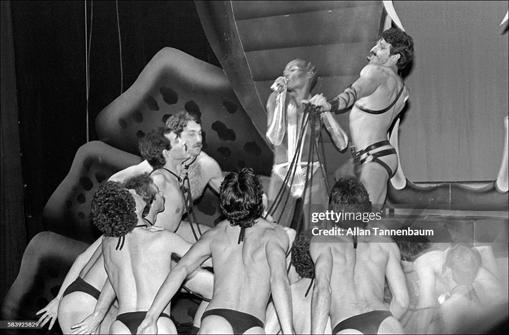 Grace Jones Performs At Studio 54 New Year's Eve Party