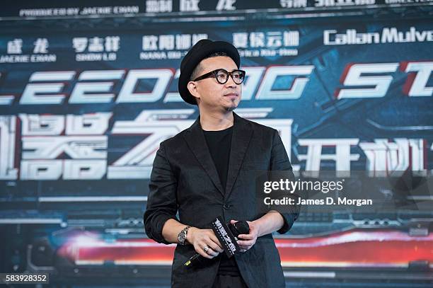 Director Leo Zhang during a press conference and photocall for Bleeding Steel at Sydney Opera House on July 28, 2016 in Sydney, Australia.