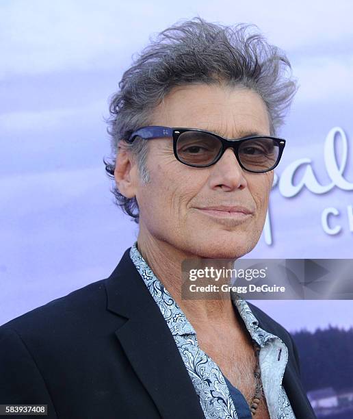 Actor Steven Bauer arrives at the Hallmark Channel and Hallmark Movies and Mysteries Summer 2016 TCA Press Tour Event on July 27, 2016 in Beverly...