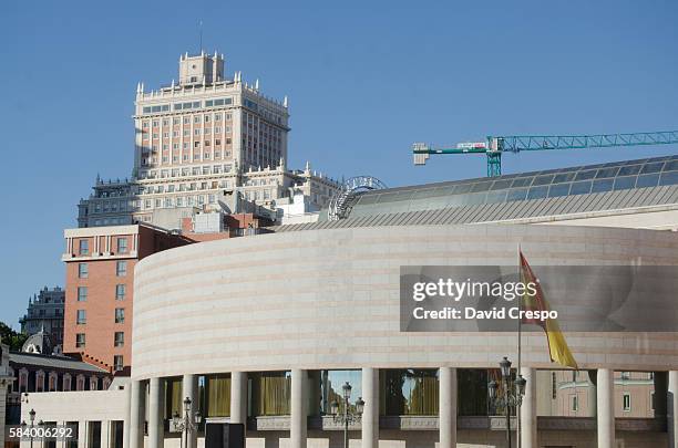 spanish senate - senado imagens e fotografias de stock