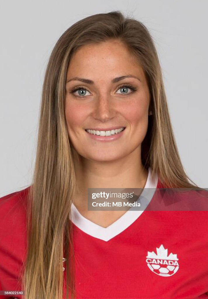 Olympic Rio 2016 Women's Football Team Headshots