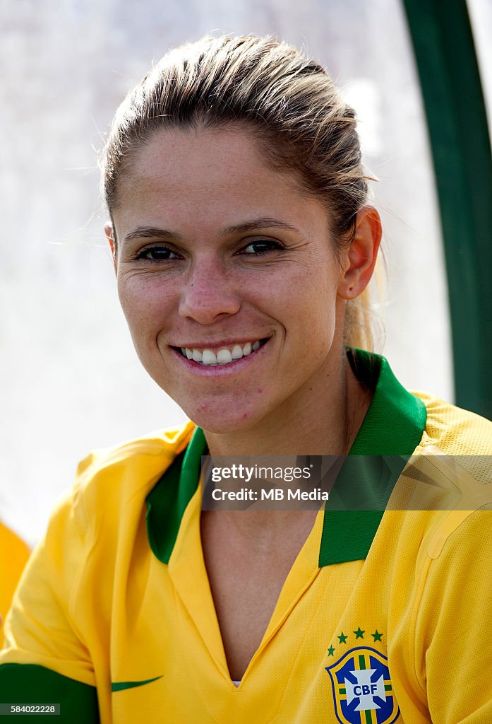 Olympic Rio 2016 Women's Football Team Headshots
