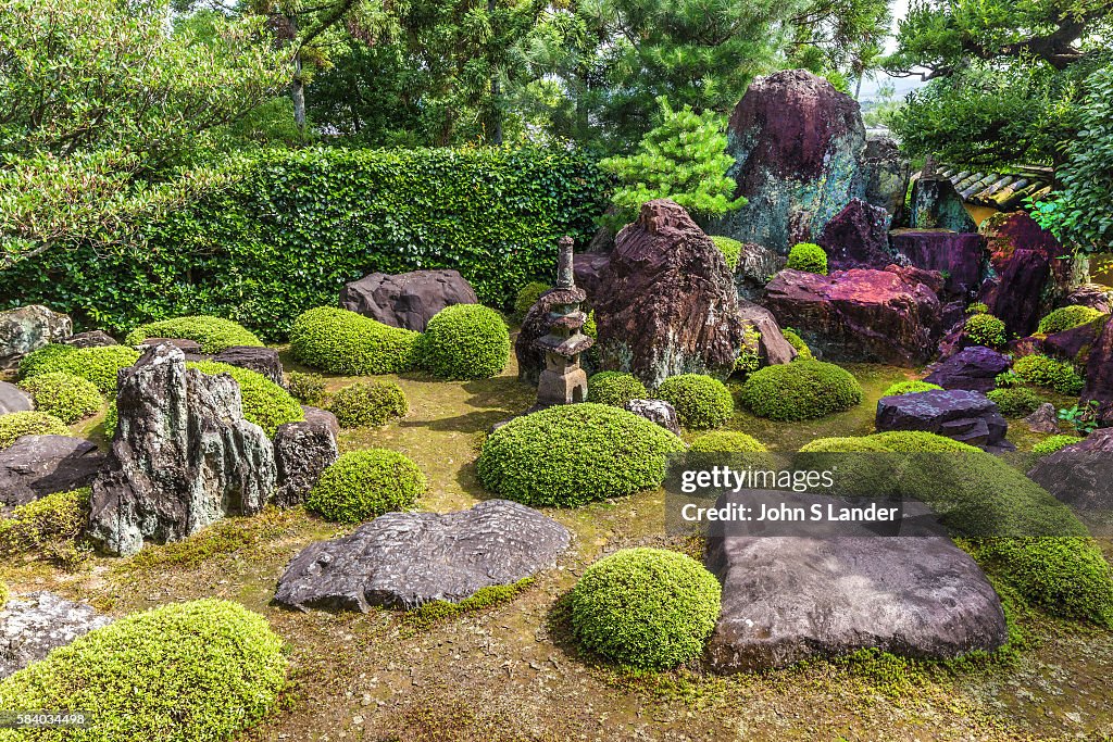 Ikkyu-ji  Shuon-an Hojo Garden is a classic karesansui rock...