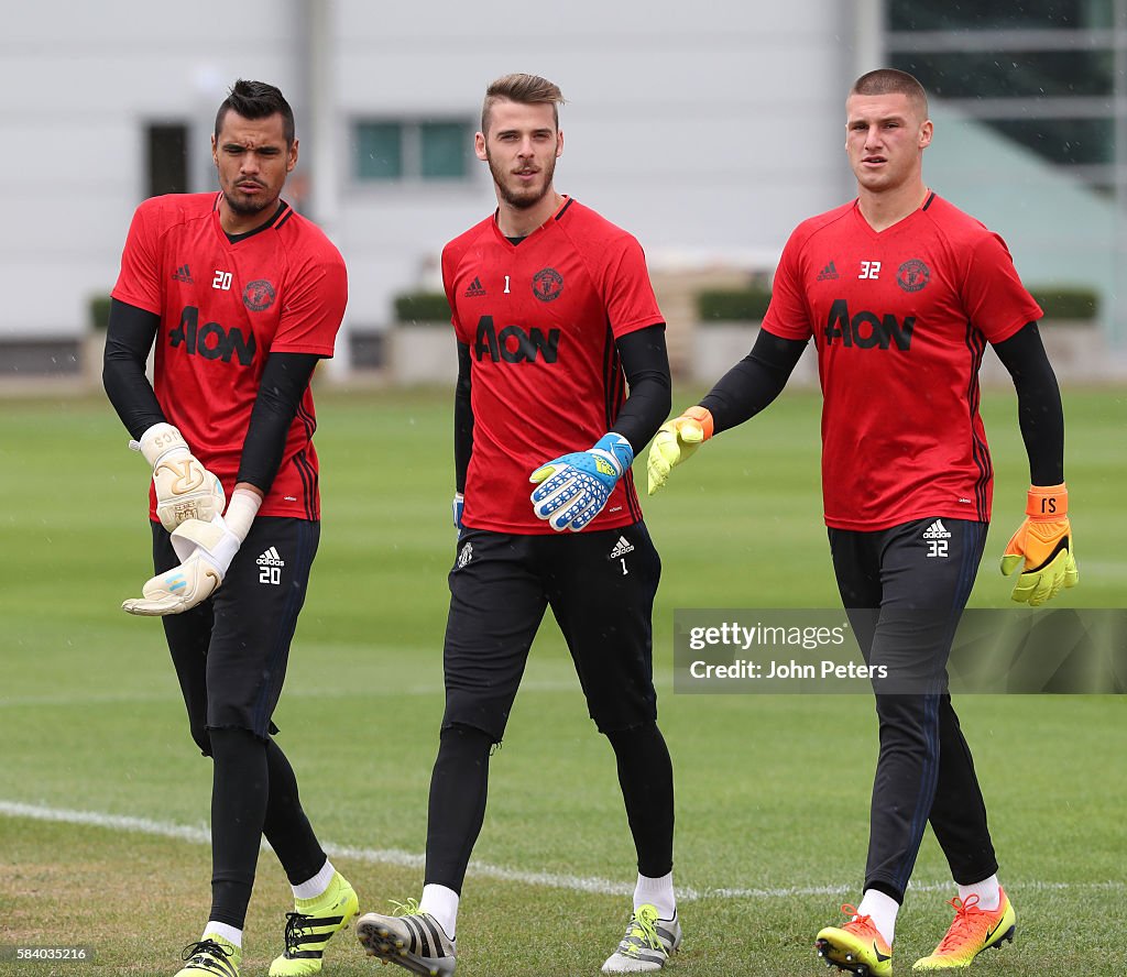 Manchester United Training Session