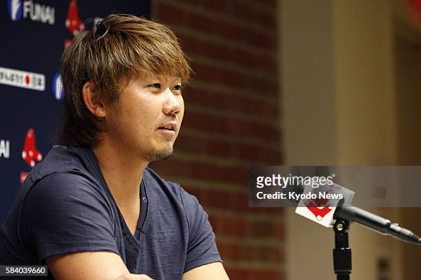 60 Boston Red Sox Pitcher Daisuke Matsuzaka Press Conference Stock Photos,  High-Res Pictures, and Images - Getty Images