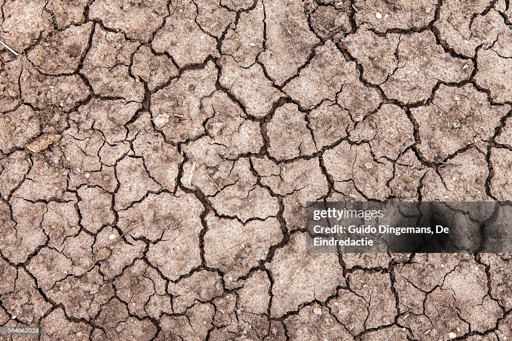 Dry earth in southern Malawi, during the 2016 drought and food crisis