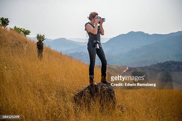 photographer in africa - nature photographer stock pictures, royalty-free photos & images