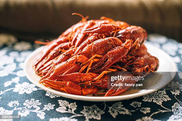 the lobster in the dish - chelicera stock pictures, royalty-free photos & images