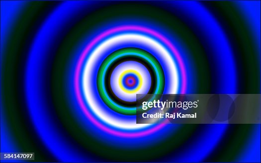 Glowing circles Glowing circles