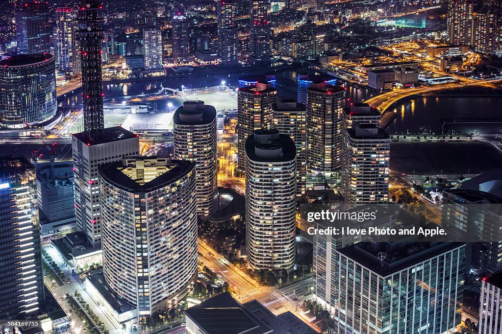 Yokohama MM night view