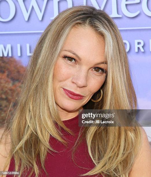 Abby Brammell attends the Hallmark Channel and Hallmark Movies and Mysteries Summer 2016 TCA press tour event on July 27, 2016 in Beverly Hills,...