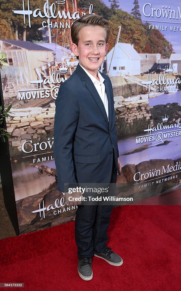 Hallmark Channel And Hallmark Movies And Mysteries Summer 2016 TCA Press Tour Event - Red Carpet