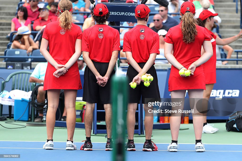 At the Rogers Cup ATP 1000 tournament