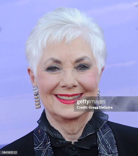 Shirley Jones arrives at the Hallmark Channel and Hallmark Movies and Mysteries Summer 2016 TCA Press Tour Event on July 27, 2016 in Beverly Hills,...