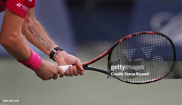 TORONTO, ON- JULY 28 - Number two seed in the tournament Stan... News Photo - Getty Images TORONTO, ON- JULY 28 - Number two seed in the tournament Stan... News Photo - Getty Images