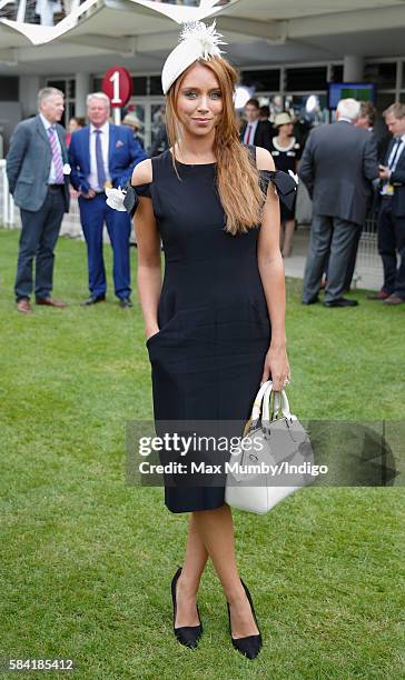 Una Foden attends Ladies Day of the Qatar Goodwood Festival at Goodwood Racecourse on July 28, 2016 in Chichester, England.