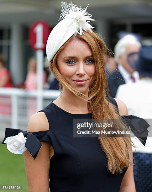 Una Foden attends Ladies Day of the Qatar Goodwood Festival at Goodwood Racecourse on July 28, 2016 in Chichester, England.