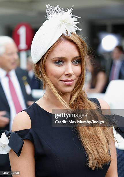 Una Foden attends Ladies Day of the Qatar Goodwood Festival at Goodwood Racecourse on July 28, 2016 in Chichester, England.