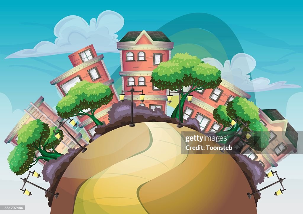 Paisaje Urbano Vectorial De Dibujos Animados Con Capas Separadas Ilustración de stock - Getty Images Paisaje Urbano Vectorial De Dibujos Animados Con Capas Separadas Ilustración de stock - Getty Images