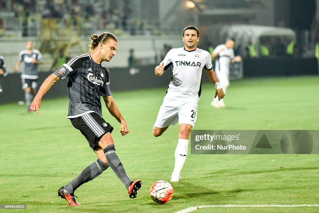 UEFA Champions League Third Qualifying Round 2016-2017 - Astra Giurgiu v Kobenhavn